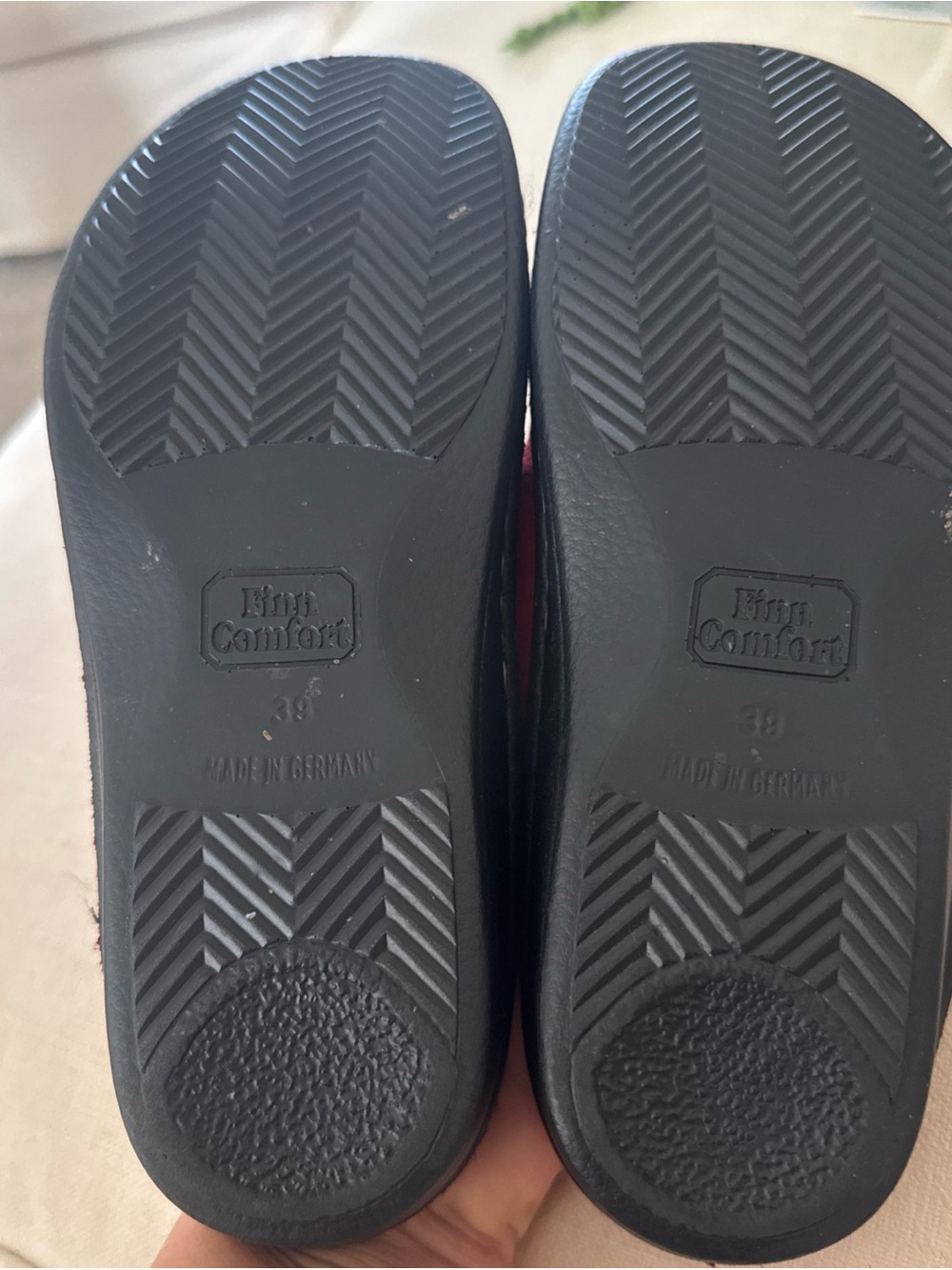 Finn Comfort Women’s EU 39 Red Leather Comfort Sandals D Width Germany 8.5 US - Picture 6 of 9